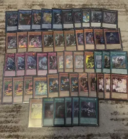 Yugioh Adventurer Phantom Knights Deck Ash Blossom Fobidden Droplet - Image 1