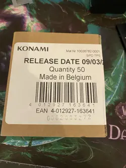 Yugioh Speed duel OTS Tournament Pack 5 sealed box SDP TP5 50 booster packs - Image 1