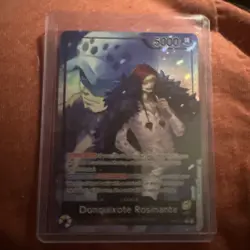 One Piece Donquixote Rosinante Alt Art Leader OP12-061 - Near Mint English - Image 1
