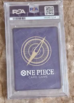 2023 ONE PIECE PROMO #P-037 MONKEY.D.LUFFY 1ST ANNIVERSARY TOURNAMENT PSA 8 - Image 2