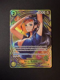 2026 One Piece Heroines Edition Nico Robin SP Parallel English EB03-055 - Image 1