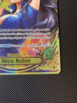 2026 One Piece Heroines Edition Nico Robin SP Parallel English EB03-055 - Image 4
