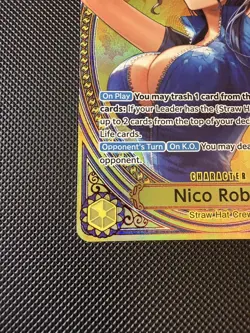 2026 One Piece Heroines Edition Nico Robin SP Parallel English EB03-055 - Image 5