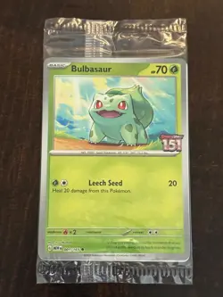 Bulbasaur - (Best Buy Exclusive) 001/165 Miscellaneous Cards & Products Reverse - Image 1