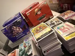 One Piece OP06 - OP12 - OP13 lot 500+ RARE, EVENT FOIL/ Holo, Bulk uc/c - Image 2