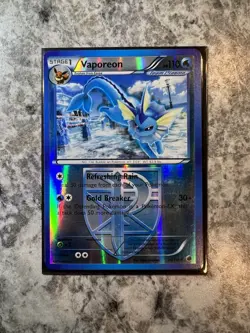 Vaporeon Team Plasma 20/116 Plasma Freeze Reverse Holo Pokemon Card - Image 1