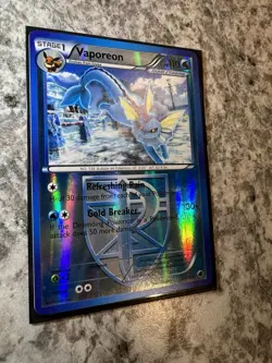 Vaporeon Team Plasma 20/116 Plasma Freeze Reverse Holo Pokemon Card - Image 4