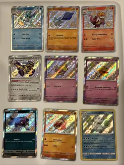 (38) Pokemon Baby Shiny Lot. (22) English and (16) Japanese No Duplicate Cards - Image 1