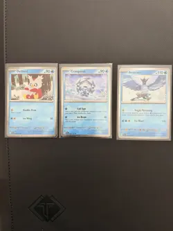 Pokemon 2025 Holiday Calendar Stamped 3 Card Lot Delibird Cryogonal Articuno - Image 1