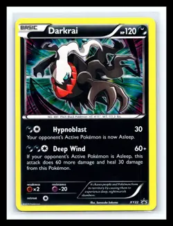 💥 DARKRAI XY22 HOLO RARE Pokemon X & Y Black Star Promo Card 2014 - Image 1