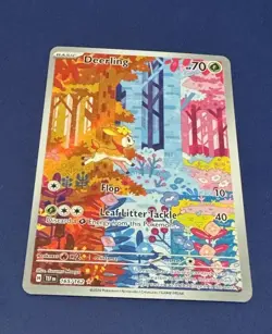 Deerling 165/162 SV05: Temporal Forces Illustration Rare Holo Pokemon Card - Image 1