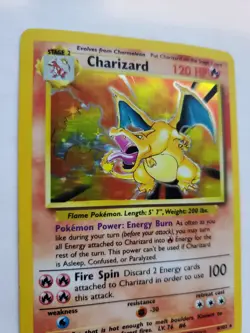 Charizard Base Set Holo Pokemon Card WOTC - Image 2