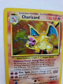 Charizard Base Set Holo Pokemon Card WOTC - Image 3