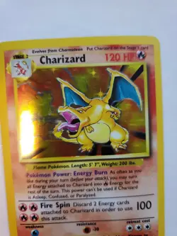 Charizard Base Set Holo Pokemon Card WOTC - Image 4