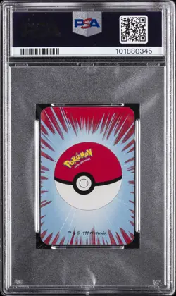 1999 BICYCLE POKEMON MINI PLAYING CARDS RED DECK JACK OF HEARTS JOLTEON PSA 10 - Image 2