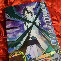 Ulquiorra Cifer BLEACH SSR Goddess Story Anime Waifu Holo Card - Image 2
