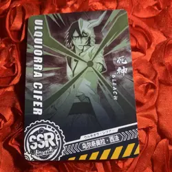 Ulquiorra Cifer BLEACH SSR Goddess Story Anime Waifu Holo Card - Image 4