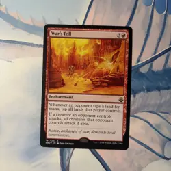 MTG War's Toll - 187 / English / Near Mint MTG Card x1 - Image 1