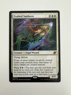 Exalted Sunborn MTG Magic the Gathering Card NM Near Mint EOE - Image 1