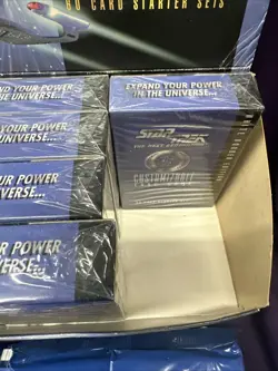 Star Trek TNG Customizable Card Game 8 Sealed Starter Decks & 4 Sealed Packs - Image 3