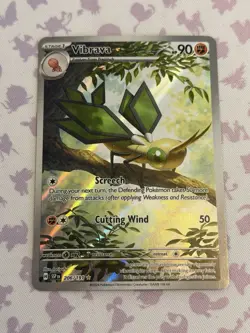Vibrava 206/191 Holo Illustration Rare Surging Sparks Pokemon Card - Image 1