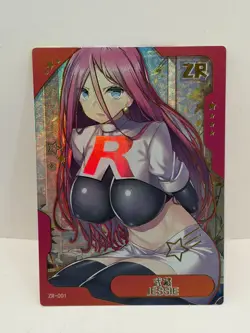 Senpai Goddess Haven Series 4 Story" Pokemon Jessie ZR-001 - "ZR" rarity card - Image 1