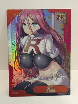 Senpai Goddess Haven Series 4 Story" Pokemon Jessie ZR-001 - "ZR" rarity card - Image 3