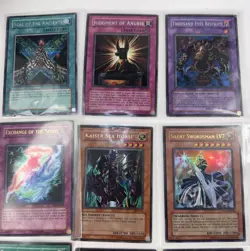 Yu-Gi-Oh Vintage Foil Cards, Lot Of 12. 3 Secret, 6 Ultra, 3 Super Rare. Mp - Image 2