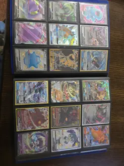 Pokemon Tcg binder Collection, only Holo/Reverse Holo Cards 225 Cards! - Image 3