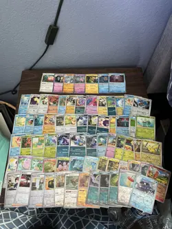 Pokemon Trading card SV: 151 Holo Reverse Holo Lot 64 cards + 7 cosmo/holo 🔥 - Image 1