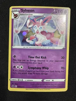Sylveon SWSH211 SWSH: Sword & Shield Black Star Promo Cards Holo - Image 1