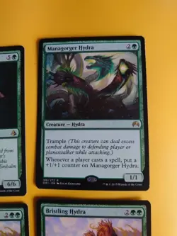 Hydra x4 rare - Bristiling x2 KLD, Honored AKH & Managorger ORI MTG 4 card. - Image 5