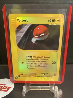 Voltorb 115/147 Pokemon Aquapolis Reverse Holo Rare Card - Image 1