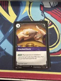 Riftbound League Of Legends Origins Card OGN 183 Stacked Deck - Image 1