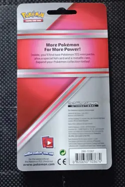 Pokemon Trading Cards 2 mini packs, special foil card, Dragonite, coin - Image 2
