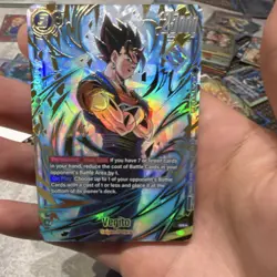 Bandai Dragon Ball Super Card Game Vegito Battle SR FB03-061 Holo Dragon Ball - Image 1