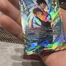Bandai Dragon Ball Super Card Game Vegito Battle SR FB03-061 Holo Dragon Ball - Image 3