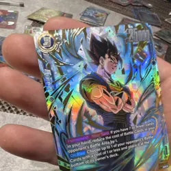 Bandai Dragon Ball Super Card Game Vegito Battle SR FB03-061 Holo Dragon Ball - Image 4