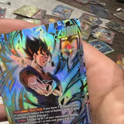 Bandai Dragon Ball Super Card Game Vegito Battle SR FB03-061 Holo Dragon Ball - Image 5