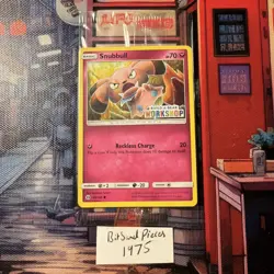 Pokemon TCG Snubbull Build-A-Bear Workshop Stamped Promo 90/149 Sealed Card - Image 3