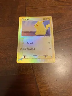 Pikachu Reverse Holo #72/100 HP Pokemon Card - Image 1