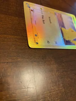 Pikachu Reverse Holo #72/100 HP Pokemon Card - Image 3