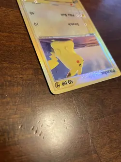 Pikachu Reverse Holo #72/100 HP Pokemon Card - Image 4