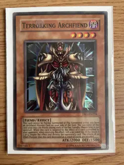 Yu-gi-oh Terrorking Archfiend DR1-EN234 Super Rare NM Card - Image 4