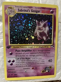 Work of art by a fan of Sabrina’s Gengar 14/132 1st Edition - Image 1