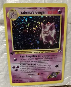 Work of art by a fan of Sabrina’s Gengar 14/132 1st Edition - Image 2