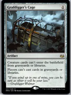 Grafdigger's Cage R Modern Masters 2017 221 NM Normal - Image 1