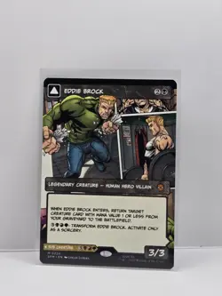 MTG (Regular) Eddie Brock (Venom) (Borderless) M Marvel's Spider-Man 224 NM - Image 1