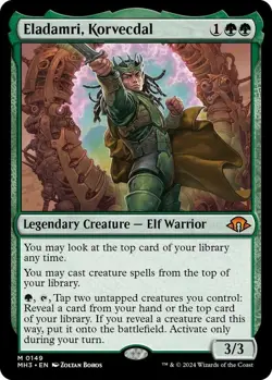NM Eladamri, Korvecdal, MGT, Modern Horizons 3, Magic the Gathering, 149 - Image 1
