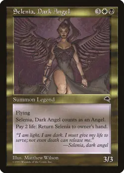 Selenia, Dark Angel [Tempest] Magic MTG - Image 1